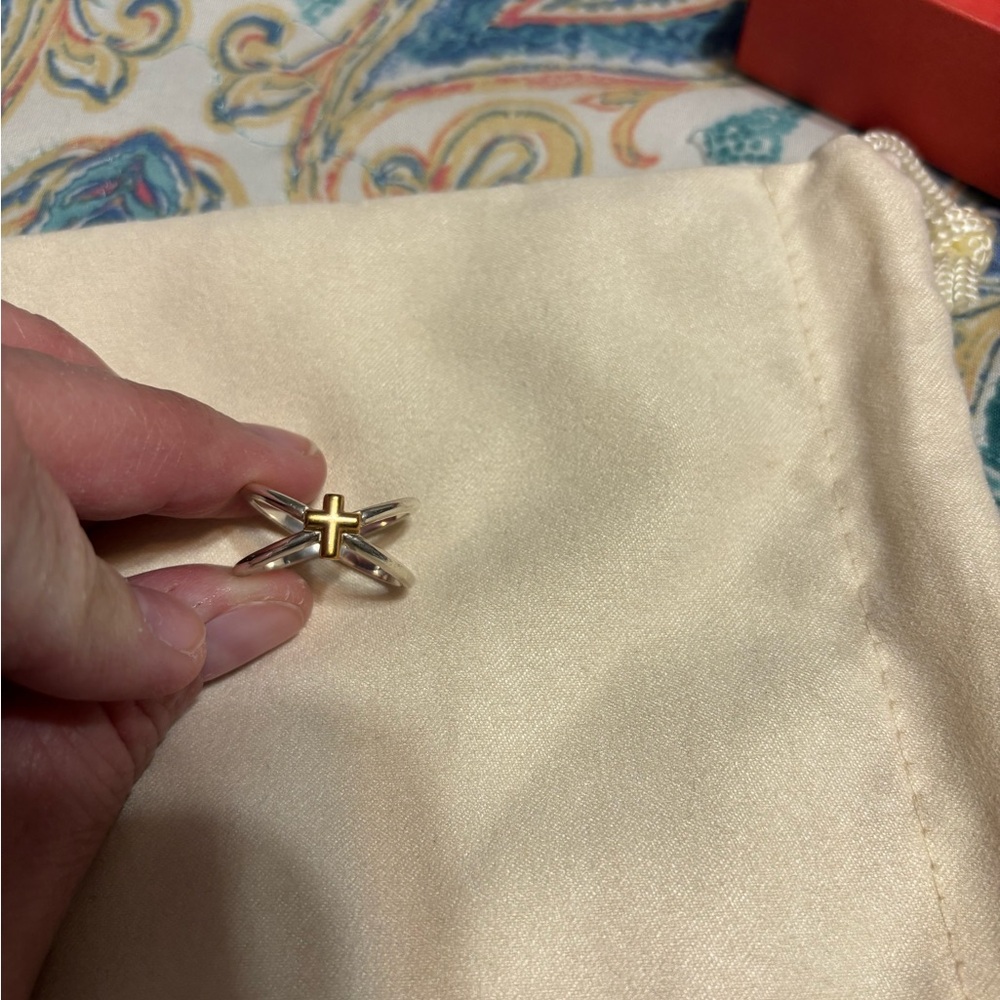 James Avery Bronze Cross Ring